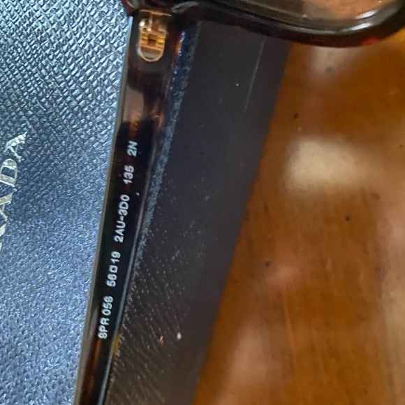 Prada Women’s black Butterfly Sunglasses SPR 05S